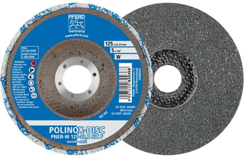 Thumbnail - Polinox-disc pner-w 125-22,2 Sic f - Pferd