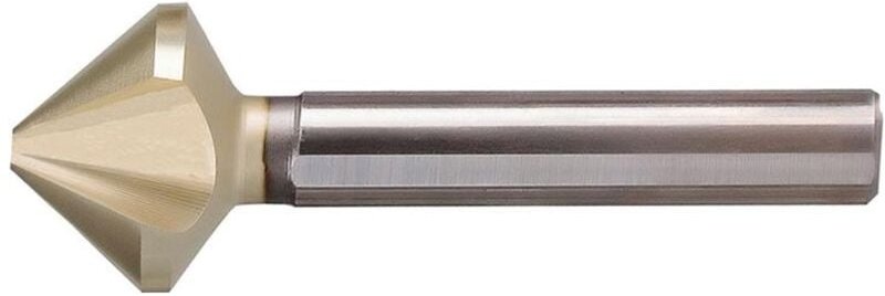 Kegelsenker ungleiche Teilung hss ZrN 90Grad 19mm 3-Flächenschaft - Beck