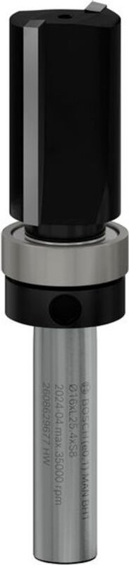 Bosch pro Bündigfräser mit obenliegendem Führungskugellager ø 16 x l 25,4 Schaft 8 mm - 2608629677