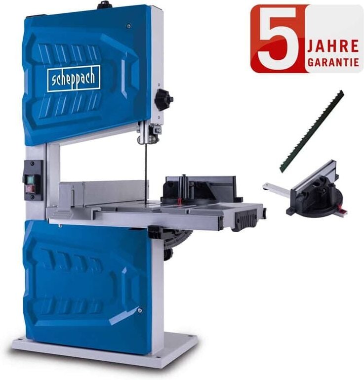 Scheppach - Bandsäge HBS261 Sägeband bis 245mm Breite/130mm Höhe Querschneidlehre