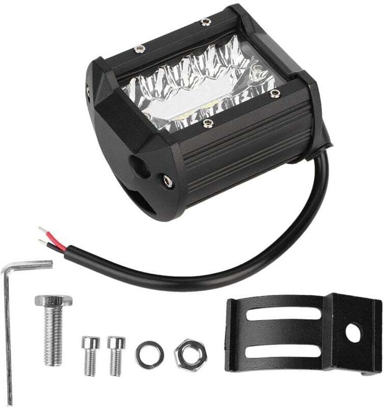 Barre Lumineuse Travail 60W 20LED Triple Rangée Phare Anti Brouillard Voiture Camion Bateau Tout Terrain