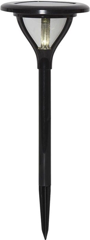 LED-Solar-Lampe, Kunststoff, 16,5x34 cm,