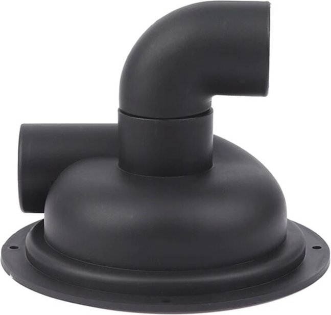 Zyklon für Staubsauger, Pulver-Staubsammler, Staubsauger Holzbearbeitung, Zyklonabscheider-Abdeckung (Schwarz)