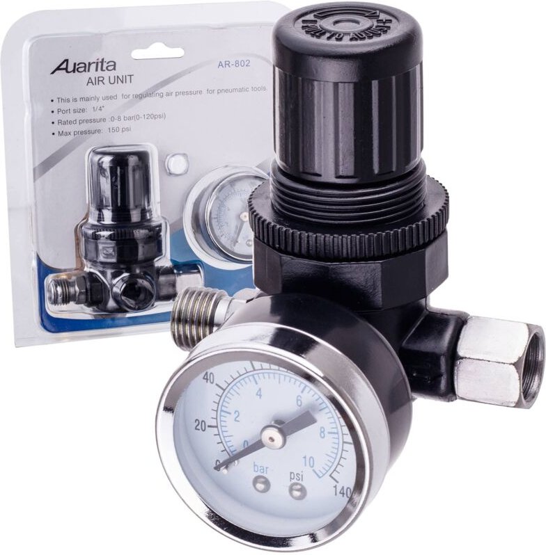 Druckminderer Für 1/4 Mini-Membran-Spritzpistole