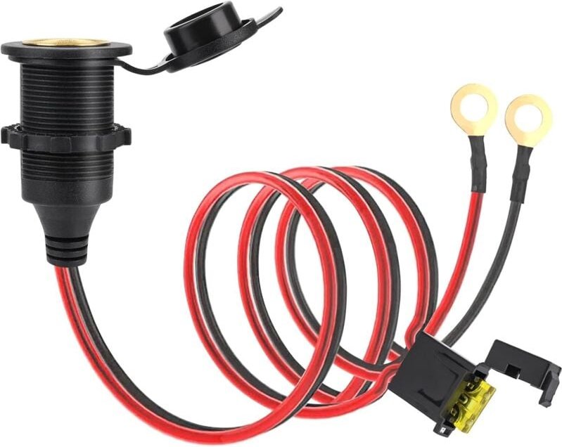 Hochleistungs-Zigarettenanzünderbuchsen, fixierbare Gleichstrombuchse, wasserdicht, Marinequalität, wasserdicht für Boot...