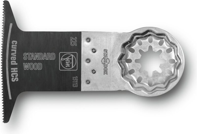 E-Cut Standard-Sägeblatt curved, Länge 50 mm, Breite 65 mm, ve 50 St, Aufnahme s - Fein