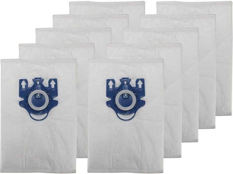 Lot de 10 sacs d'aspirateur compatibles avec Classic C1, C2, C3, S2000, S5000 et S8000, alternative pour 9917730 GN 3D, ...