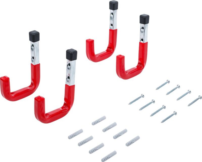 Wandhaken-Satz 4-tlg.