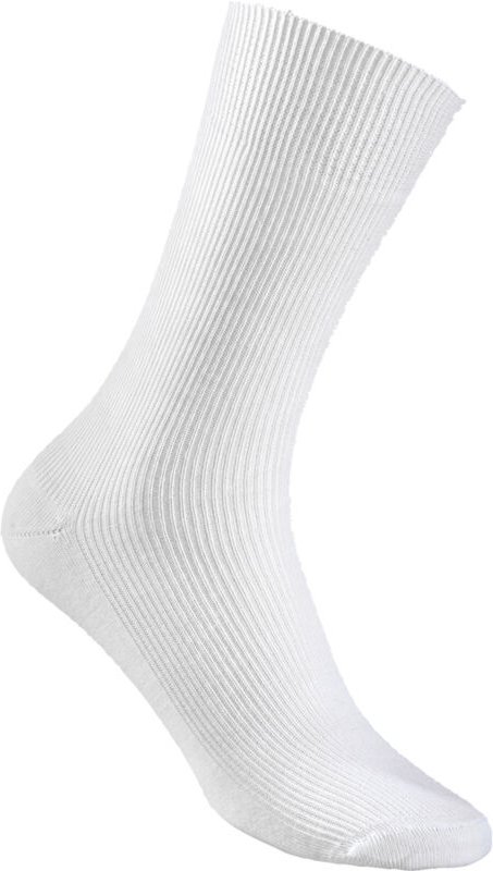 Eckel Baumwoll-Socke Weiss, Gr.35 s
