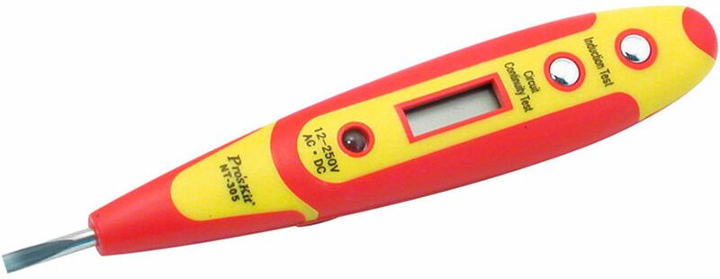 Jardibricodeco - Spannungs- und Durchgangsdetektor Proskit