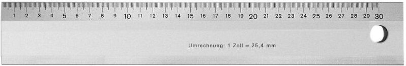 Thumbnail - Helios preisser Leichtmetall Maßstab Länge 300 mm