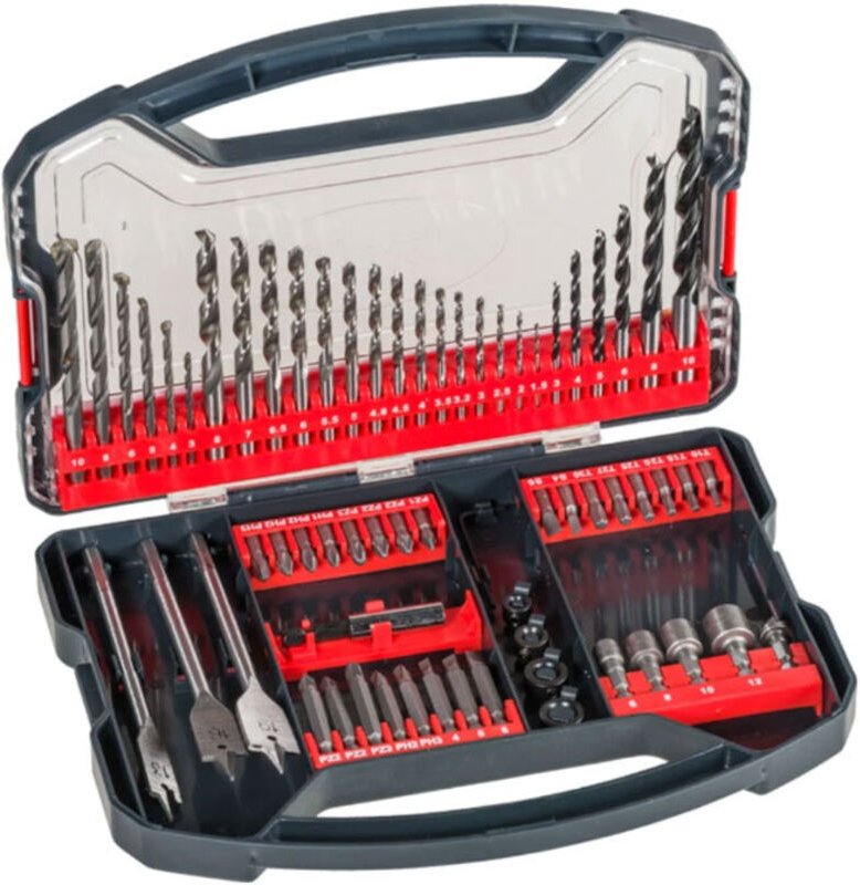 KWB - Einhell 62-teiliges bit- und bohrerset - 109106