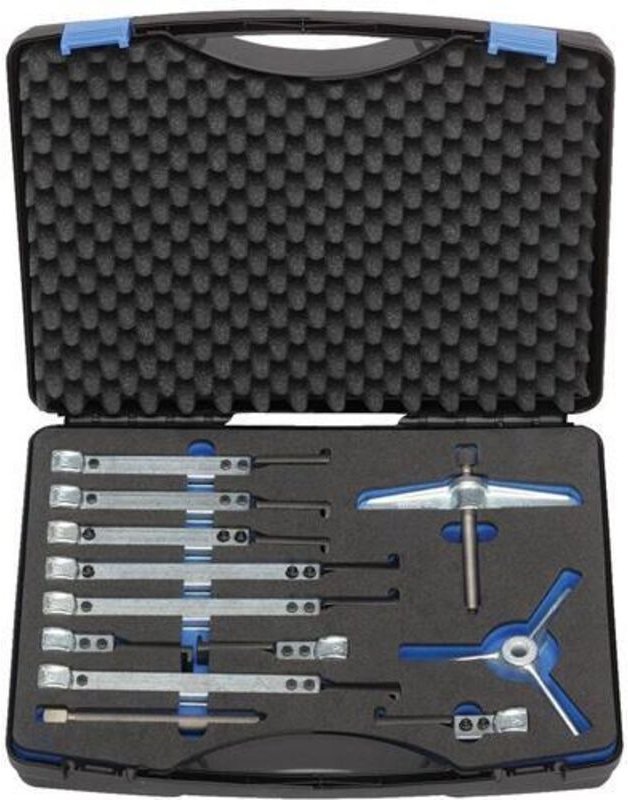 1.07/K Abzieher-Set mit 9 Haken, 130x100/200/250 mm