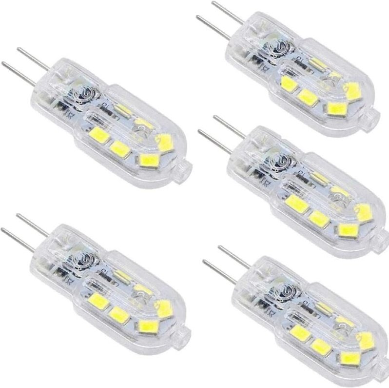 Thumbnail - Osqi - G4 led 3W Glühbirne, 200LM, AC/DC12V, 25W äquivalente Halogenglühlampe, Weiß 6000K, smd 2835 LED-Glühbirne 360 Ab...