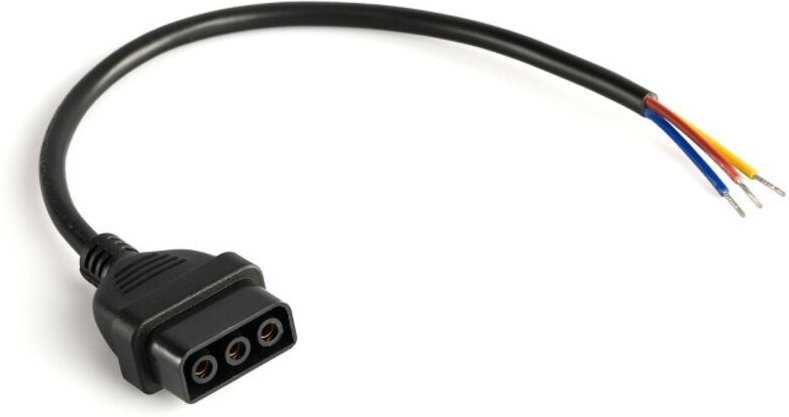 Netzstecker für Videx Linear Modulleuchten, 30 cm Videx-Kabel