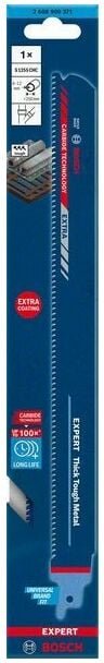 Professional Expert 'Thick Tough Metal' s 1255 chc Säbelsägeblatt, 1 Stück (2608900371) - Bosch