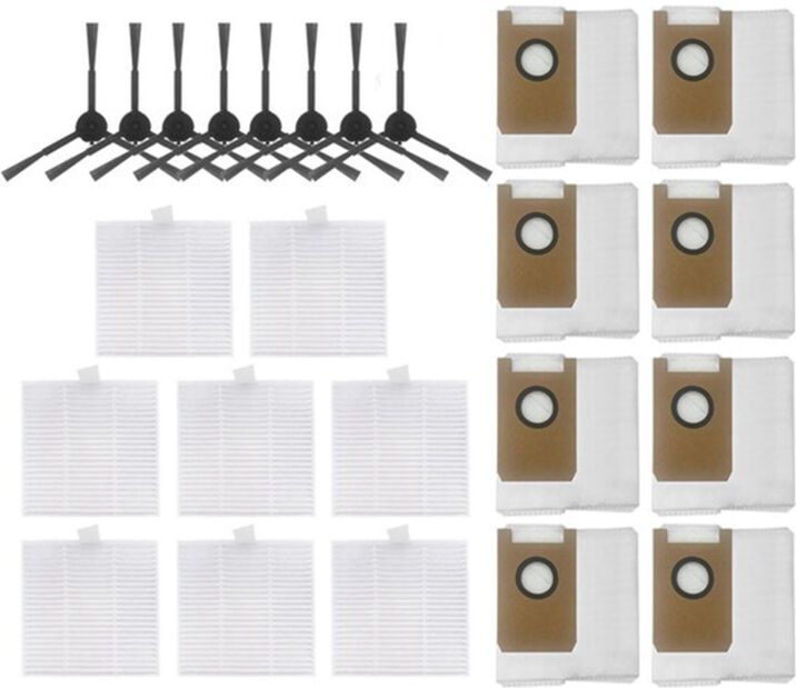 Für T20 Roboter-Staubsauger Seitenbürste Hepa-Filter Staubbeutel