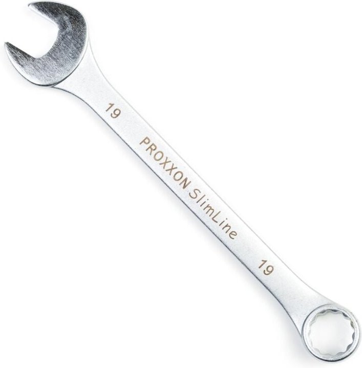 Ring-Maulschlüssel SlimLine Größe 19mm vernickelt verchromt - Proxxon