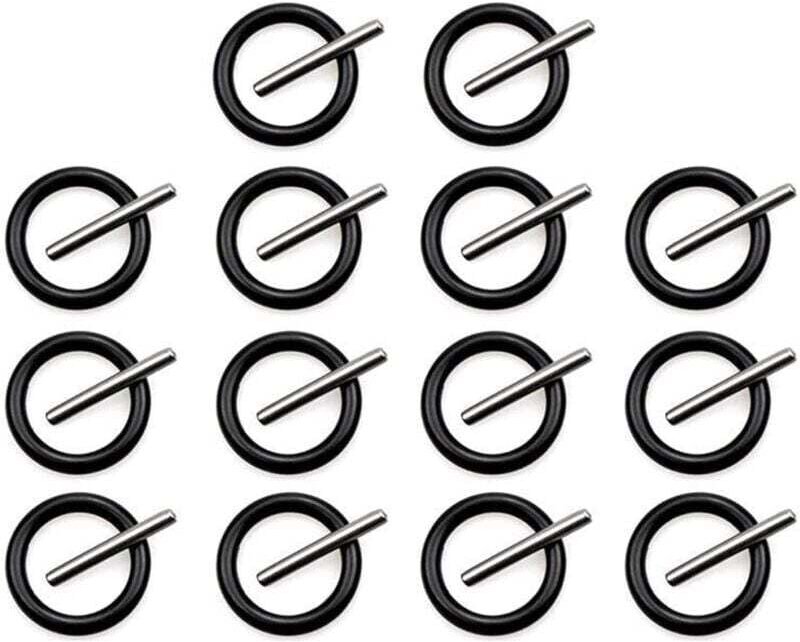 28-teiliges Dichtungs- und Ringset für Schlagschrauber, O-Ring-, Stift- und Dichtungsset für 1/2"-Steckschlüssel, Zubehö...