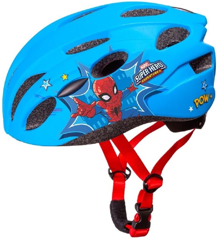 Marvel - in-mold Helm Kinderfahrradhelm, 17 Lüftungsöffnungen (52-56 cm)