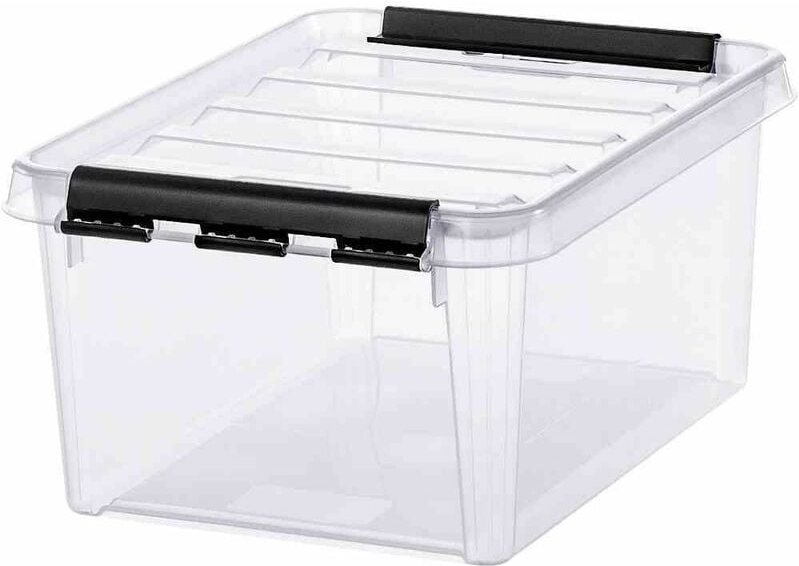 Thumbnail - Clipbox transparent/schwarz 8 l Smartstore Classic 10'