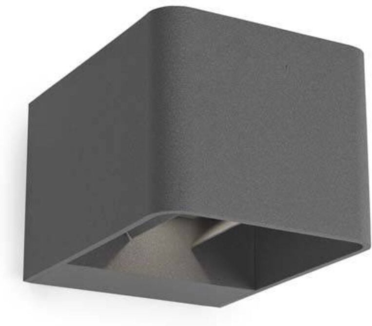 Ledkia - Leds-C4 Wilson - Außen led Up Down Wandleuchte Urban Grey 855lm 3000K IP65