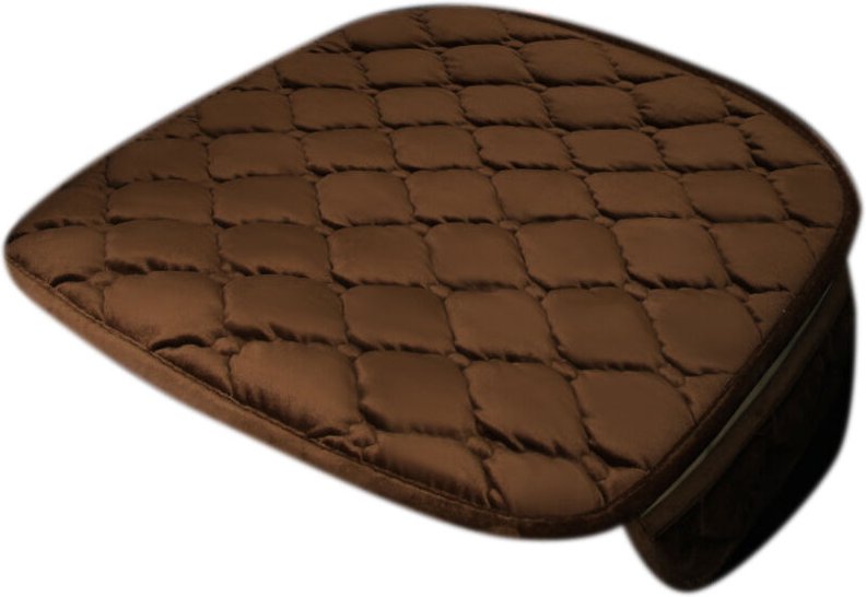 Autositzbezug-Kissen, universell, kurzer Plüsch-Samt, Vordersitzpolster fürs Auto, Fahrzeugzubehör, Wintersitzschutz (Ka...