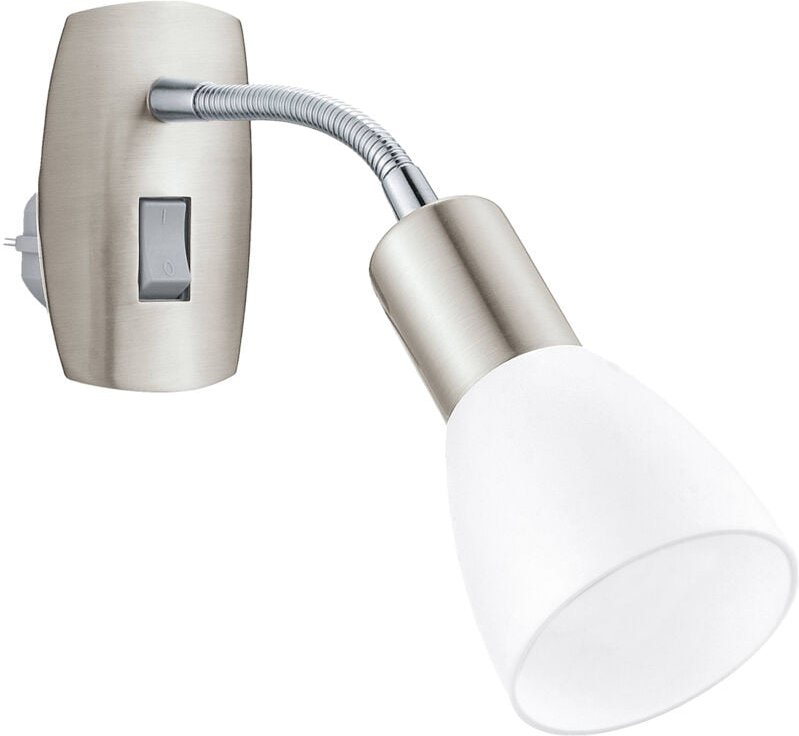Steckerspot 92935 nickel-matt, für E14, max. 25 w - Eglo