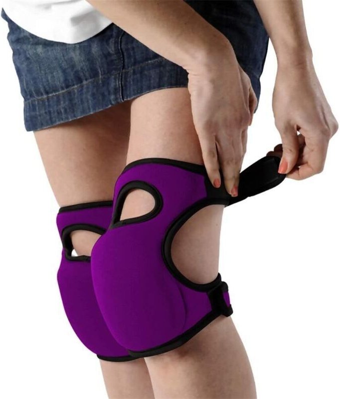 Knieschoner zum Schutz, Gartenarbeits-Knieschoner, weicher Schaumstoff-Knieschutz mit Doppelgurten für Gartenarbeit und ...