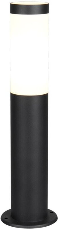 Wegeleuchte Außen Standleuchte Gartenleuchte Edelstahl schwarz E27 IP44 H 45 cm