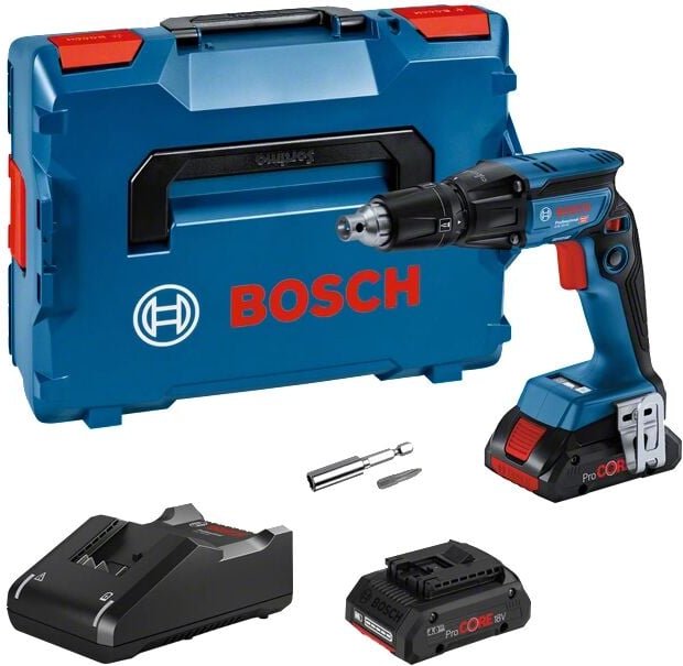 Thumbnail - Bosch Professional - Bosch Akku-Trockenbauschrauber gtb 18V-45, 2x ProCORE18V 4.0Ah in l-boxx