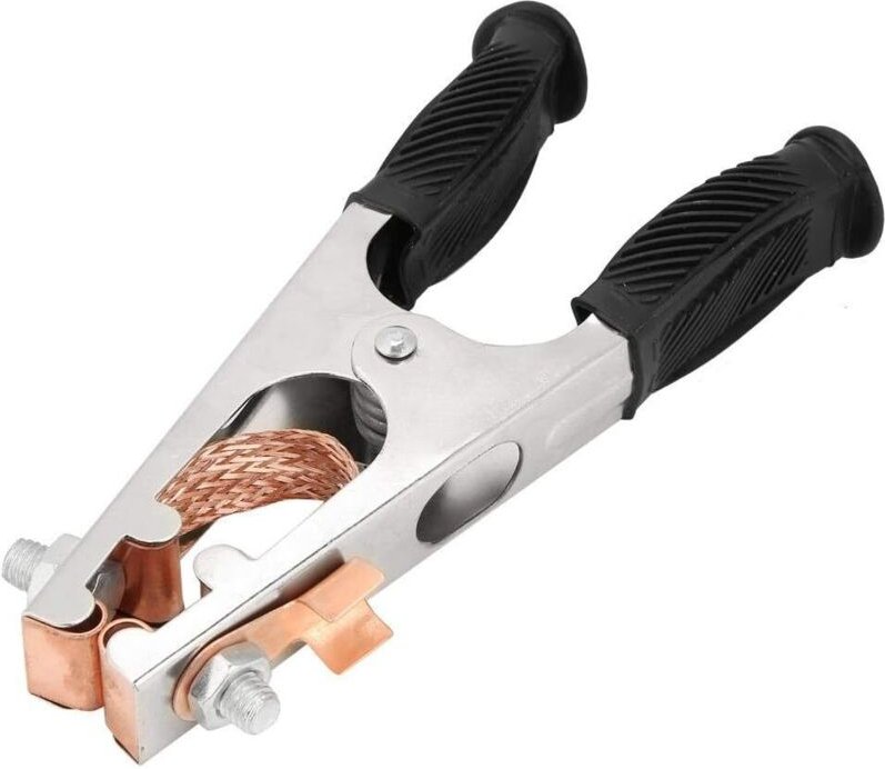 Schweißerdungsklemme, verzinkte Schweißerdungsklemme, 500-A-Magnet-Erdungsstabklemme, gute Leitfähigkeit für Schweißer, ...