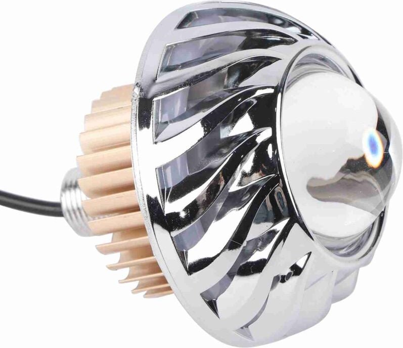 Akozon Phadachement Simple Super Bright mit LED-Projektorlinse, Lichtaugen-Engel-Teufel-Funktion (PINK).