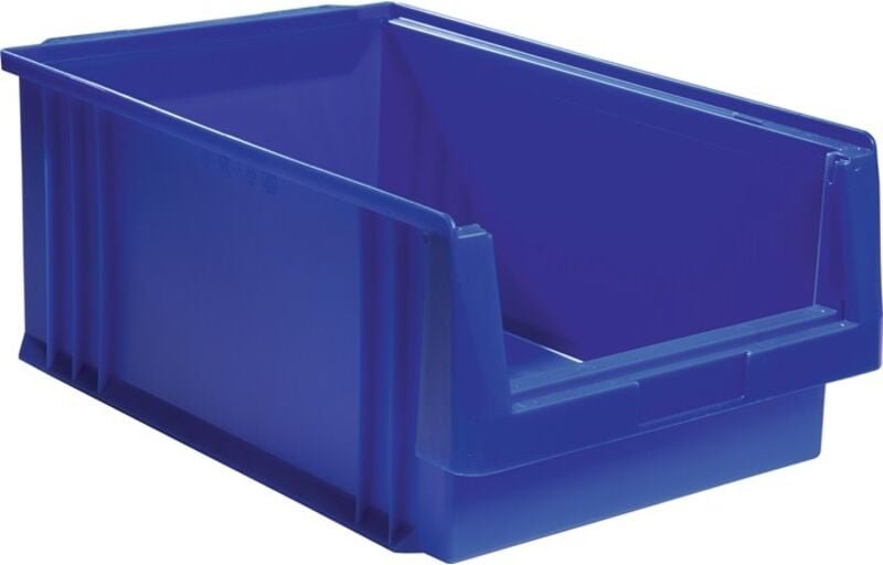 Sichtlagerkasten plk 1 B315xT500xH200 mm blau