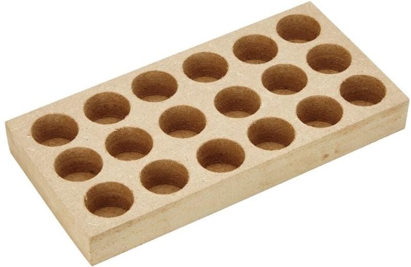 Fortis Holzsockel für ER40 23 Bohrungen