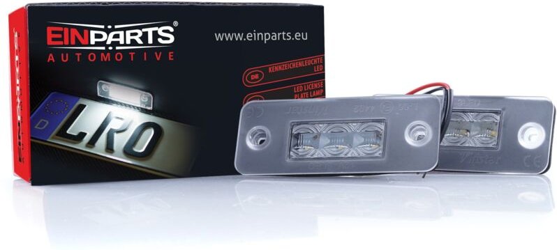 LED Kennzeichenbeleuchtung 6000K Kaltweiß 12V CANBUS für Audi A8 D3 2002-2009