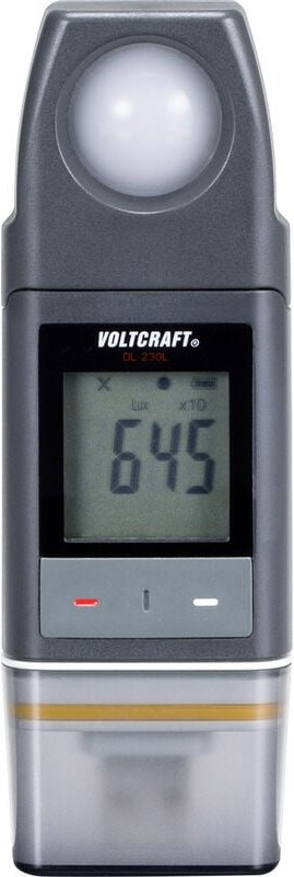 VOLTCRAFT VC-9657635 DL-230L Lux-Datenlogger Messgröße Beleuchtungsstärke PDF Funktion