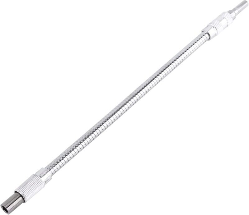 Jusch - Magnetische Bohrwellenverlängerung, flexibles Bohrwellenglied für elektronische Schraubendreher (300 mm)