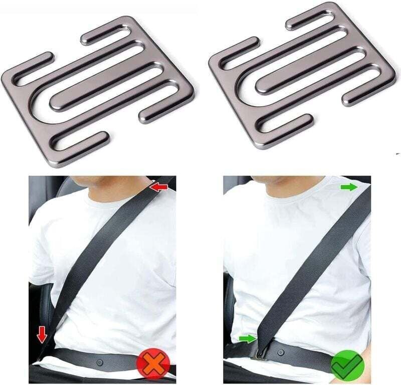 ZVD - Clips voiture,pince ceinture de sécurité voiture,bloque ceinture de securite voiture, pince ceinture voiture, rall...