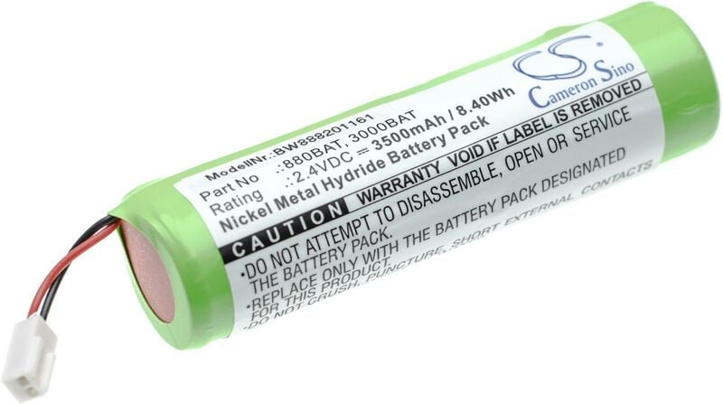 Vhbw - Akku kompatibel mit NOVIPro LS522, UL521, UL522 Lasermessgerät, Messgerät (3500 mAh, 2,4 v, NiMH)