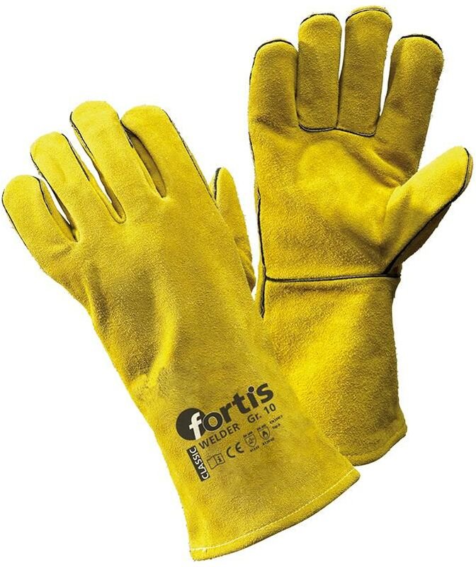 Schweißerhandsch. Welder, Gr.10, FORTIS
