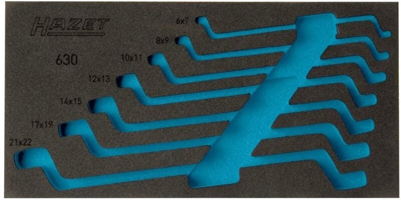 2K-Weichschaum-Einlage 163-296L - Hazet