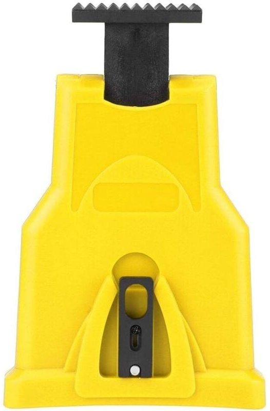 Chain Sharpener Electric Chainsaw Speed Sharpener Chain Sharpener Woodworking Tool Quick Sharpening Tool (Yellow)