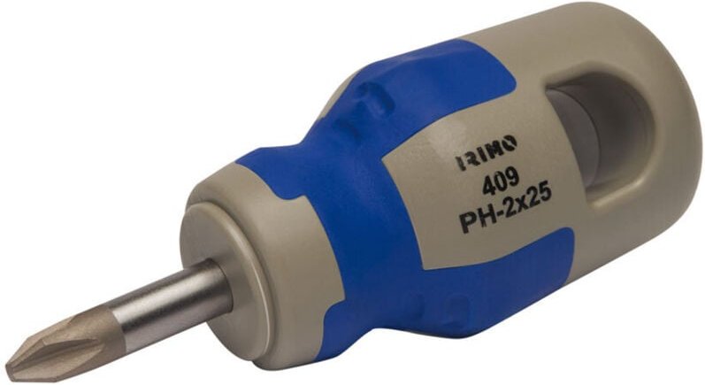 Schraubendreher ph-1 ph-1 bit, Bi-Material-Griff, 25mm 409-1-25 Irimo