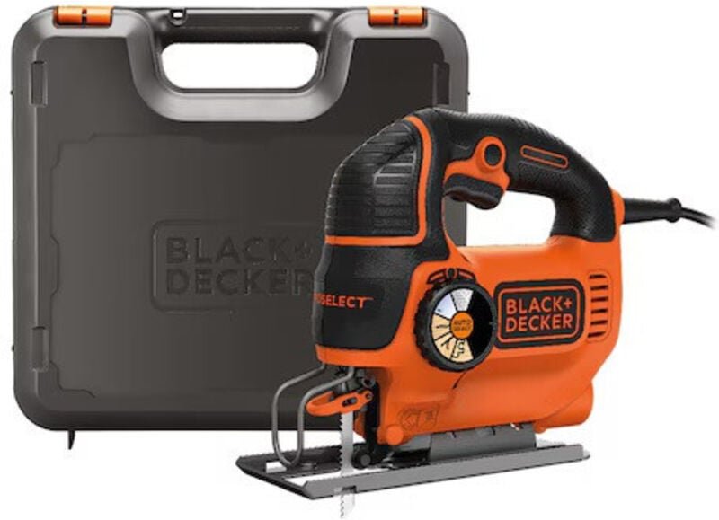 KS801SEK Black&decker Scie sauteuse électrique Black&decker KS801SEK-QS 550W en coffret
