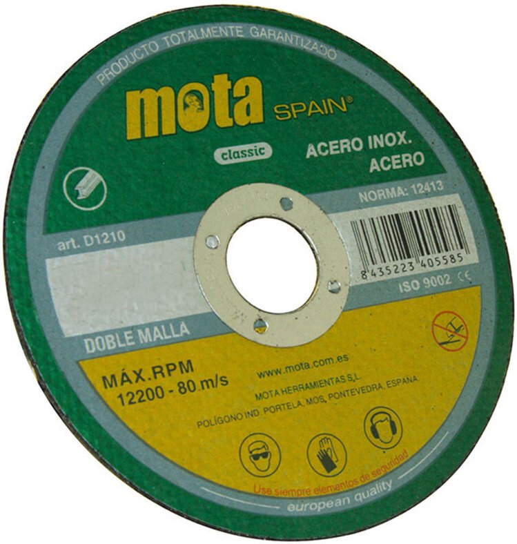 Mota - Edelstahl-Trennscheibe 115x1,6x22,23mm Werkzeuge 39633
