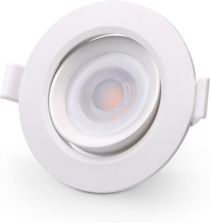 LED Einbaustrahler 6.5W Ø85mm 40° dimmbar - Lichtfarbe: Warmweiß 3000K