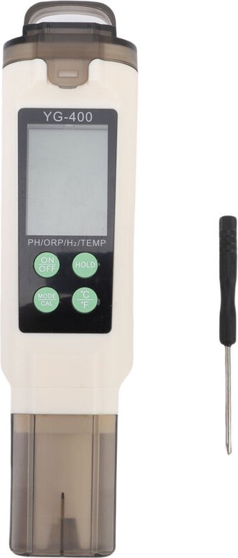 3-in-1 Wasserstoff-Wassertester – ORP-, H2-, pH- und Temperaturanalysator, 180 mm ABS, IP67, hintergrundbeleuchtetes LCD...