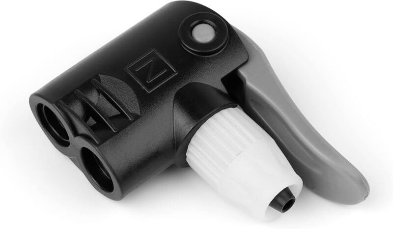 Fahrradpumpenadapter, Ersatzpumpenkopf, Doppeladapter-Schnittstelle, Pumpenventilanschluss für Fahrrad- und Motorradpump...