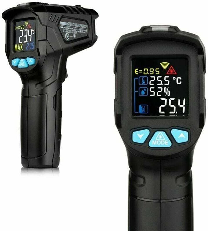 -50 800 ℃ Industrielles digitales Infrarot-Thermometer Handgehaltenes LCD-Infrarot-Thermometer Berührungsloses IR-Thermo...